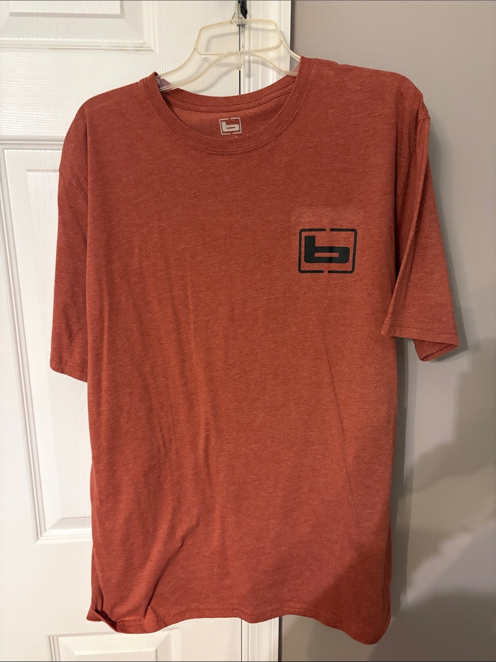 Men's Banded Rust Short-Sleeve Logo Tee